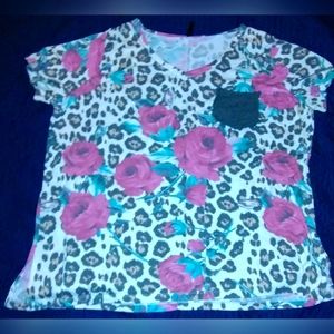 Glitzy girl short sleeve shirt